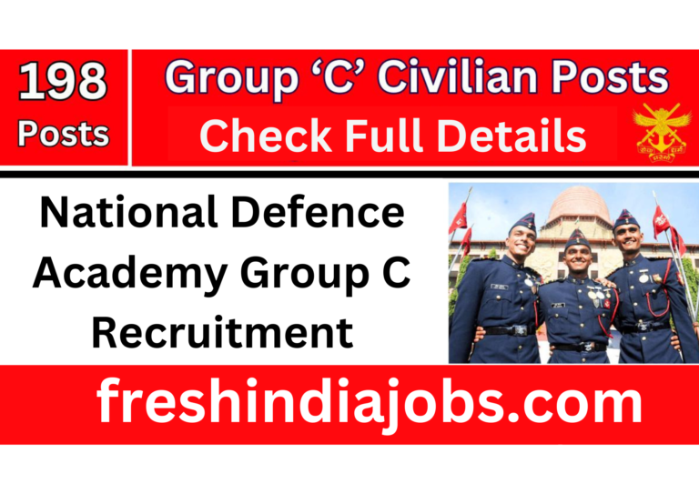 NDA Group C recruitment
